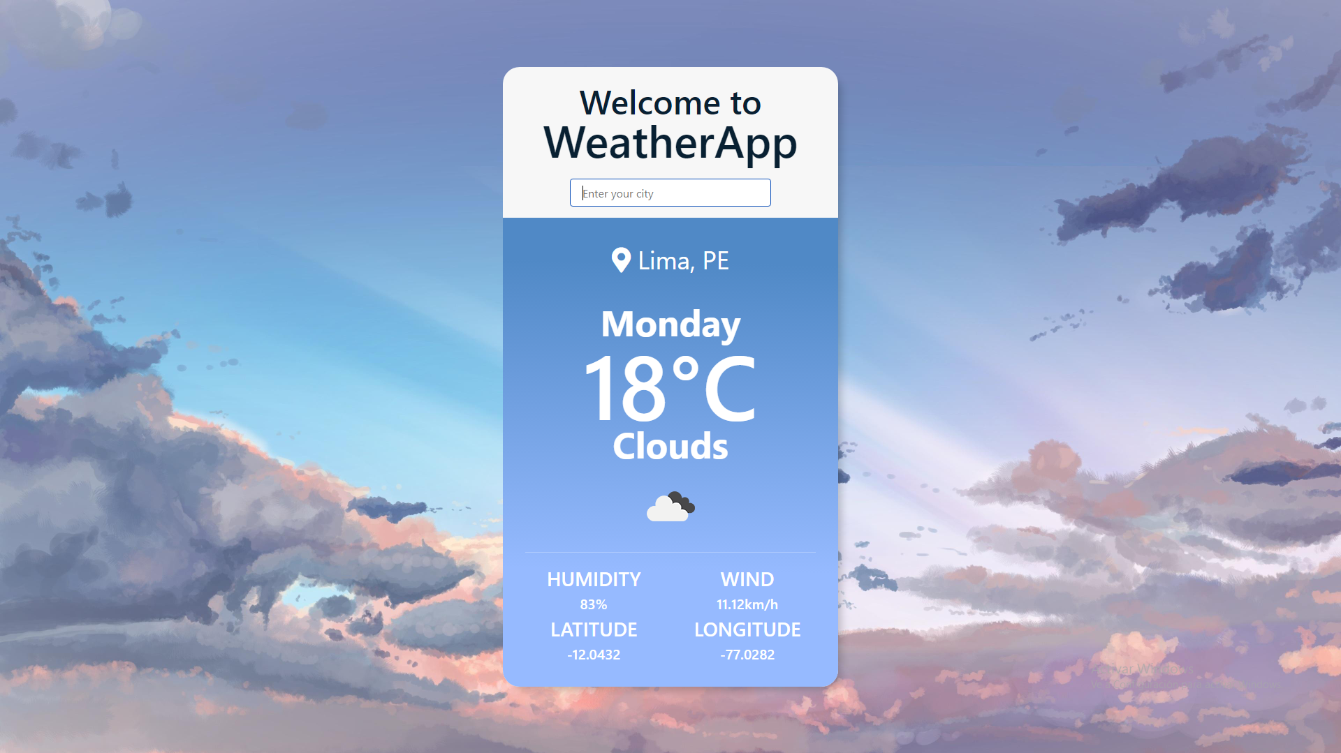 Weather App